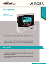Load image into Gallery viewer, Page 1 of datasheet for PowerOne (ABB) Desktop Wireless Monitoring