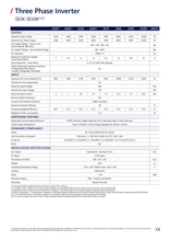 Load image into Gallery viewer, Page 2 of datasheet for SolarEdge 10,000W 3-Phase Inverter, SE10K-USR048NNU4